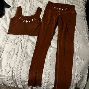 Purusha People Redwoods XS leggings & double layered top